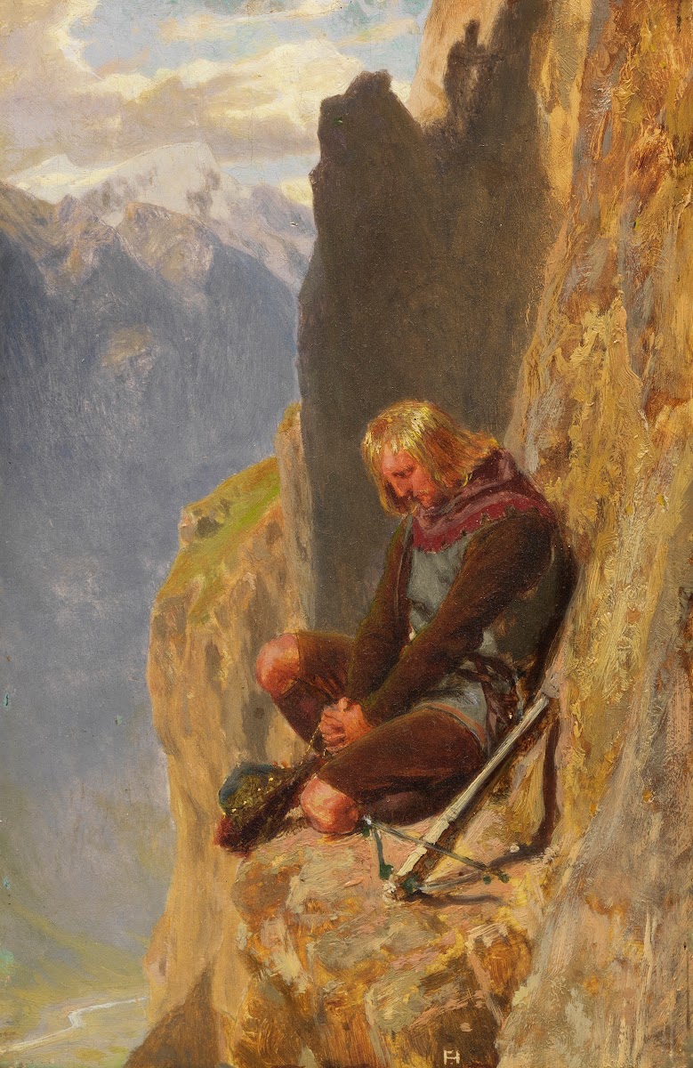 Kaiser Maximilian I In Der Martinswand 1867