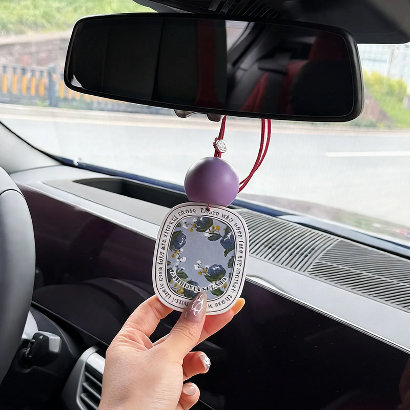 Auto-Duftanhänger, Kugel-Design, Macaron-Farben