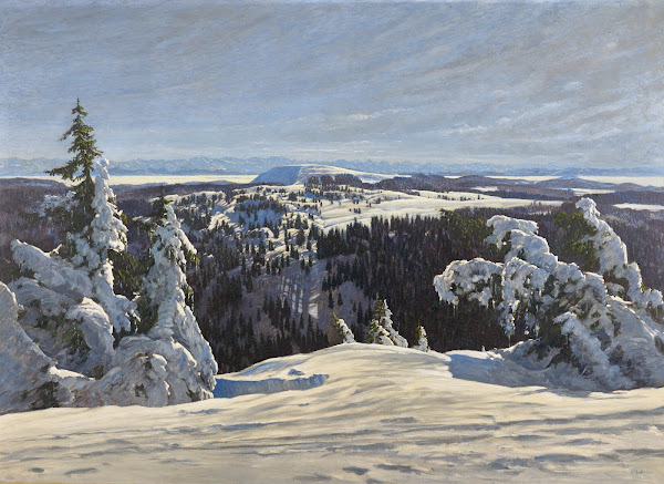 View of the Herzogenhorn 1924