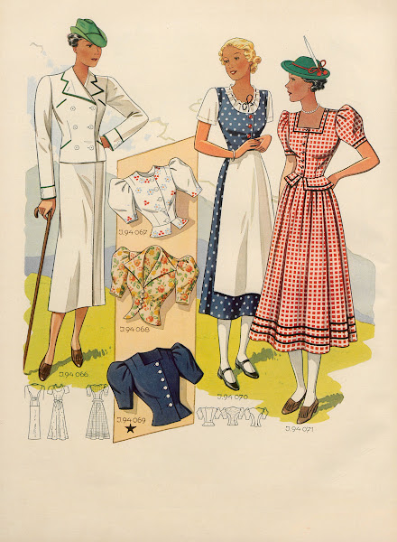 Przegląd Mody R15 nr 06 Pl7 1937