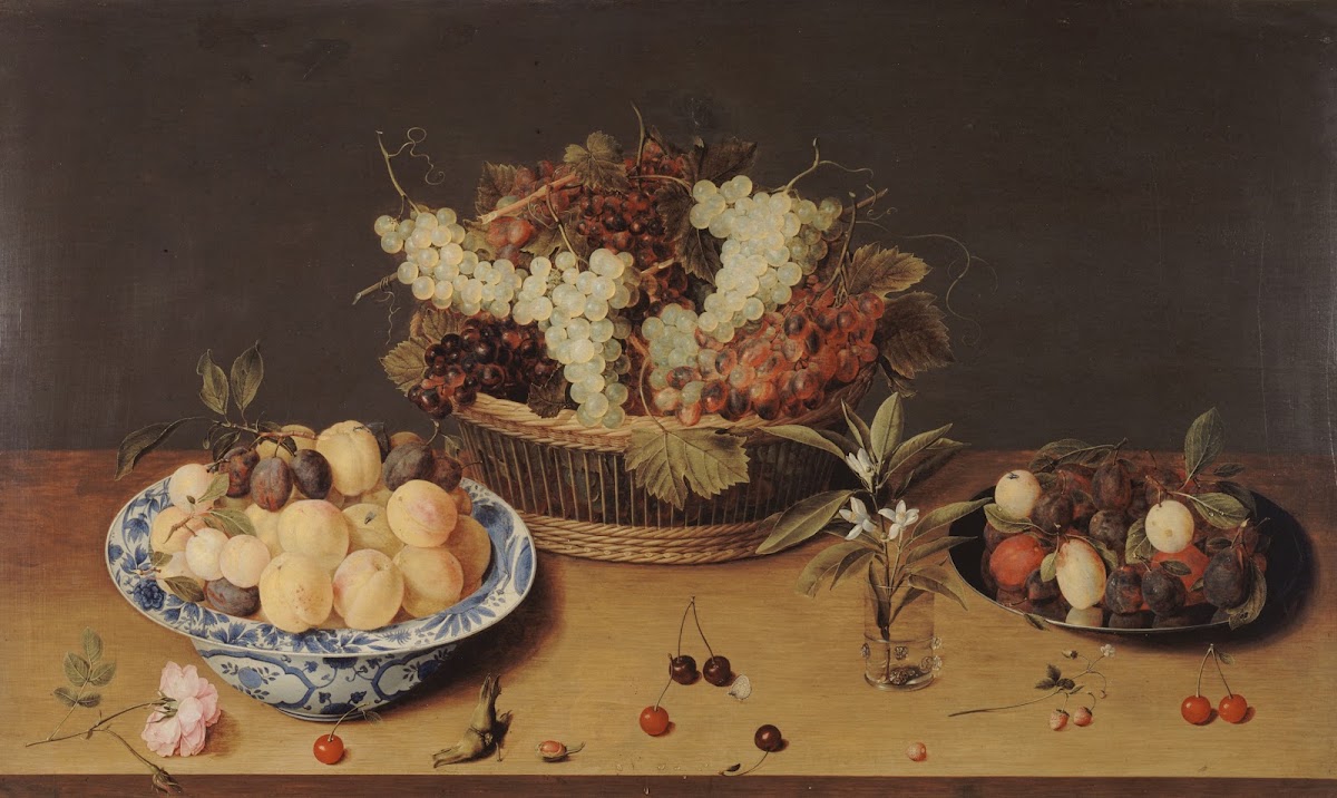 Nature morte de fruits et de fleurs 1624   1700