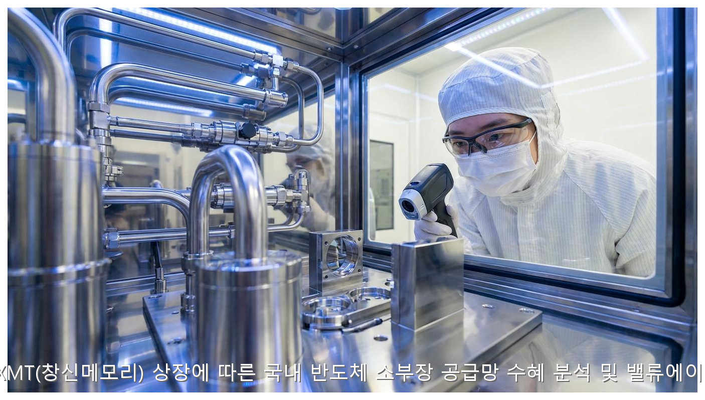 중국 CXMT(창신메모리) 상장에 따른 국내 반도체 소부장 공급망 수혜 분석 및 밸류에이션 전망 핵심 안내 및 분석 인포그래픽 (4)