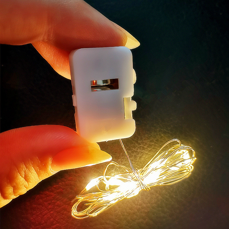 LED-Kupferdraht-Lichterkette für Dekorationen