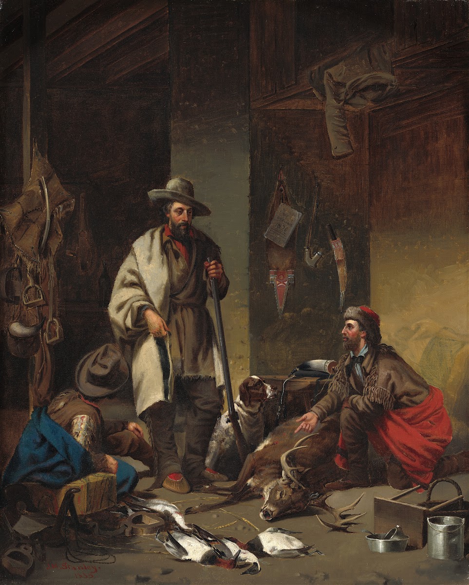 The Trappers Cabin 1858