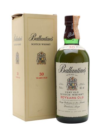 Ballantine's 30 Year Old Vintage 1970s