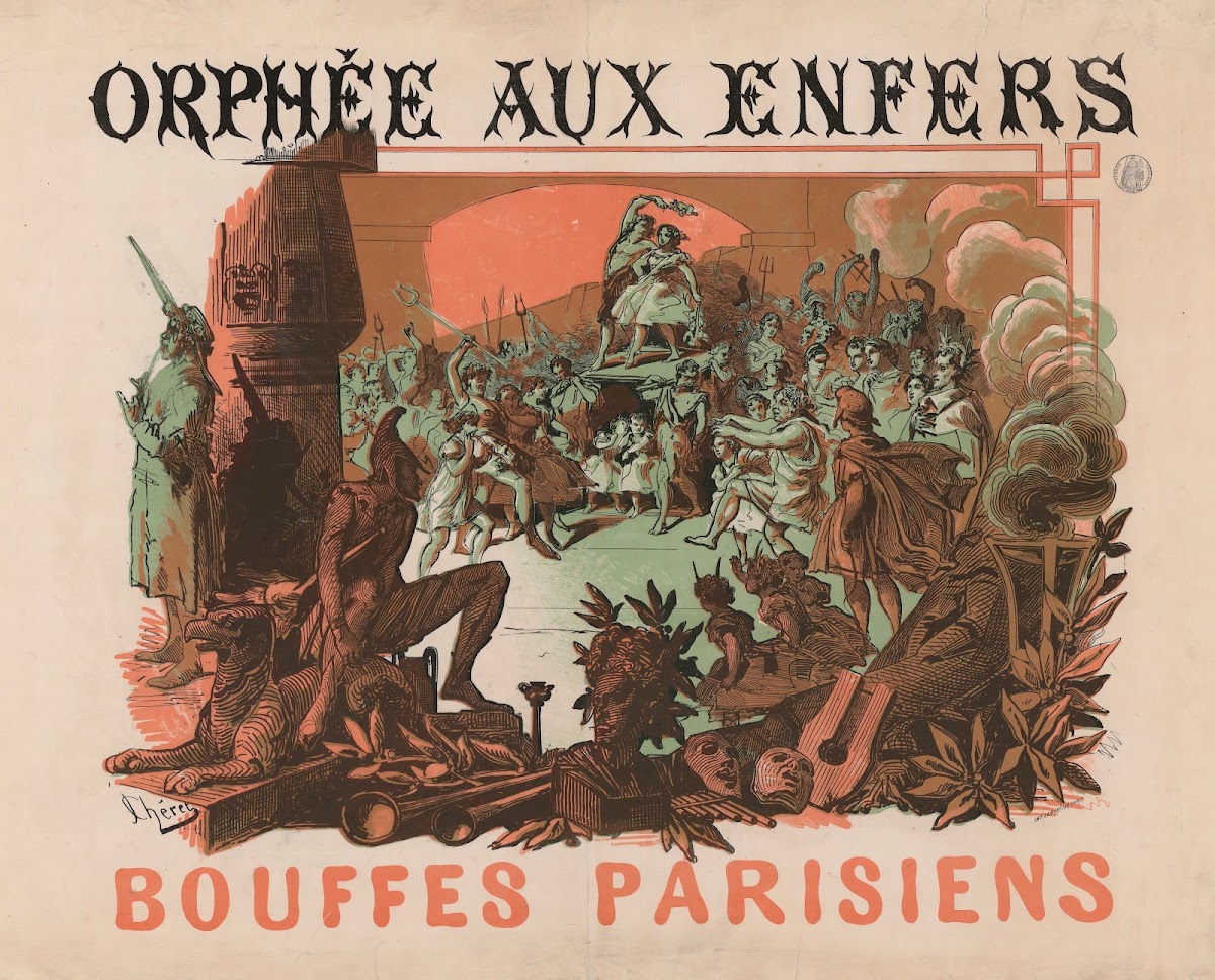 Orphée aux enfers at the Bouffes Parisiens 1866