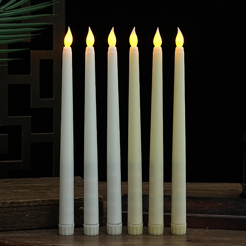 LED-Stabkerzen in Spiralform