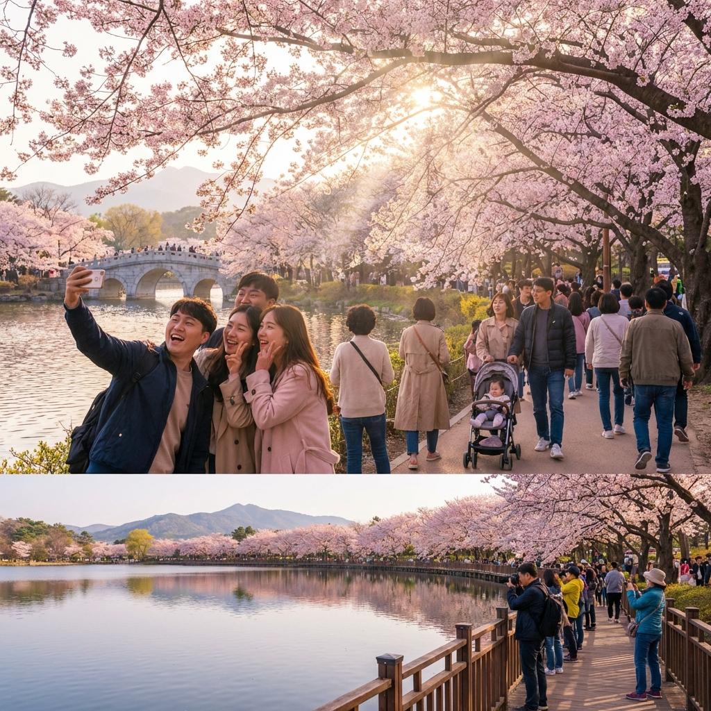 프라이빗한 아름다움 포착: 경주 벚꽃 명소 BEST 3 & 현지 전문 포토 스팟