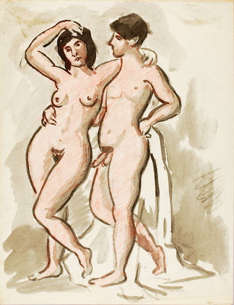 Male and Female Nude 1984