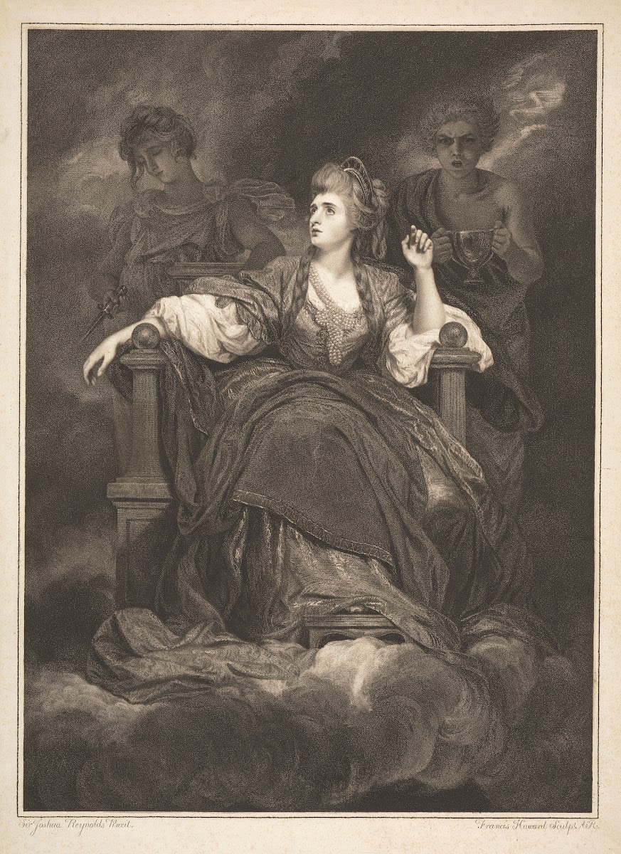 Mrs Siddons in the Character of the Tragic Muse 1787