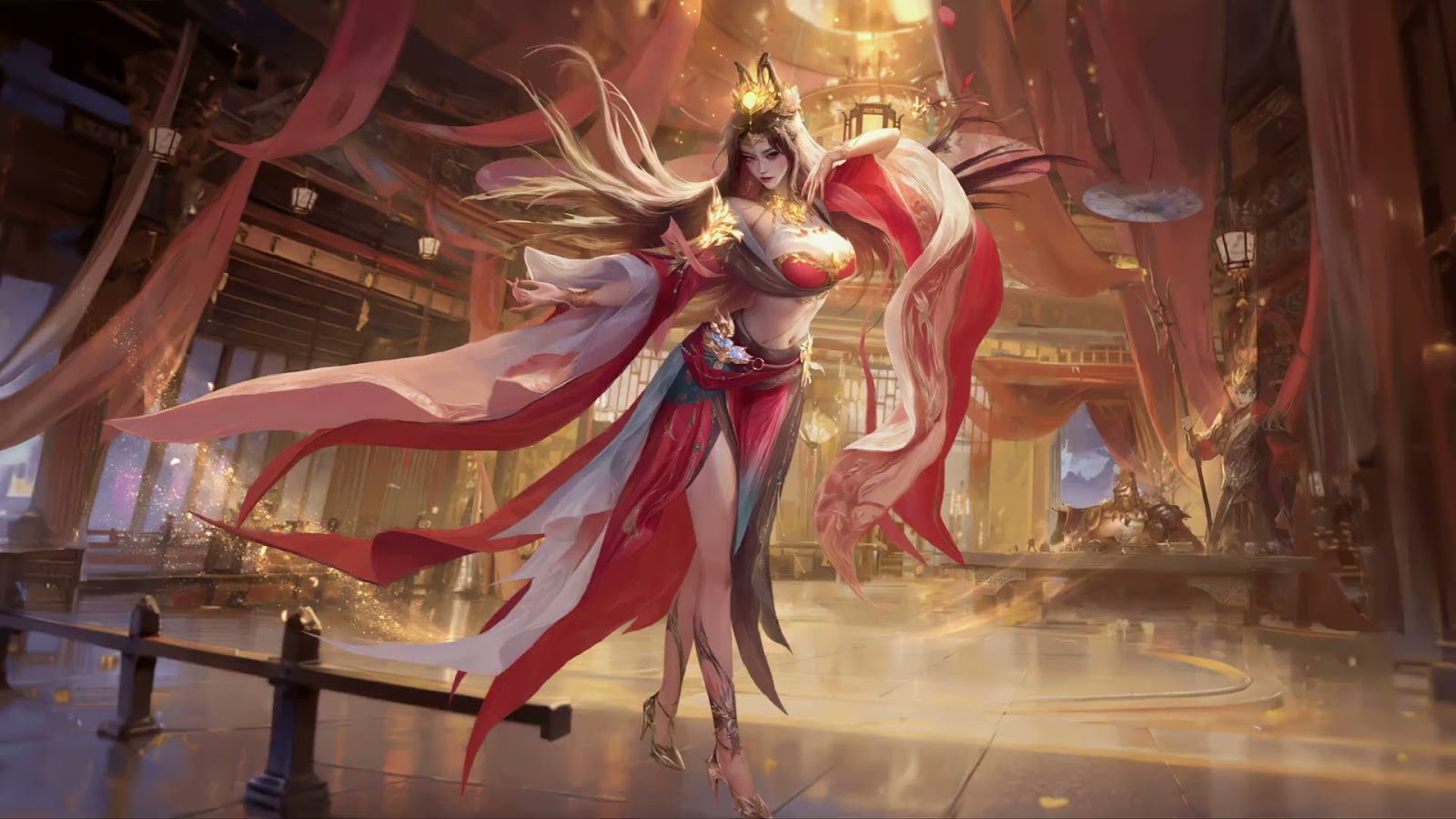 貂蝉-舞惑群心 | Three Kingdoms Kill 4K Live Wallpaper