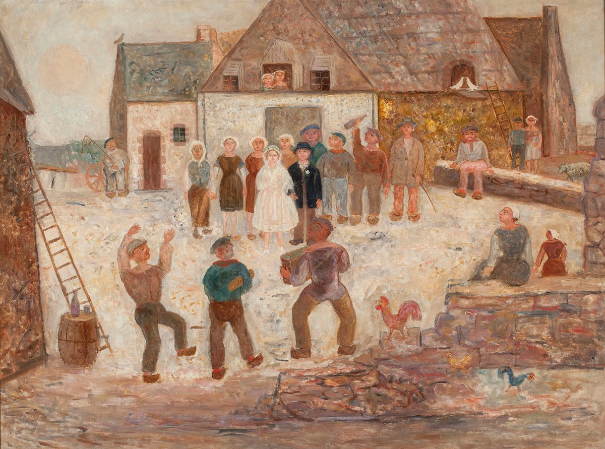 Wedding in a village 1924