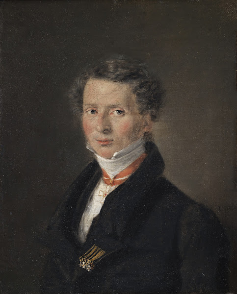 Mathias Friis von Irgens Bergh Danish Chargé dAffaires in Dresden 1824