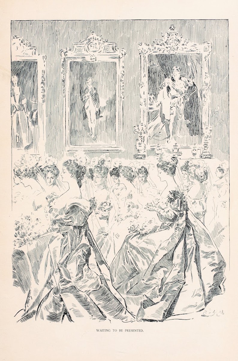 Waiting to be presented 1896