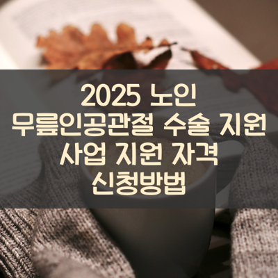 노인 무릎인공관절 수술 지원 사업 썸네일