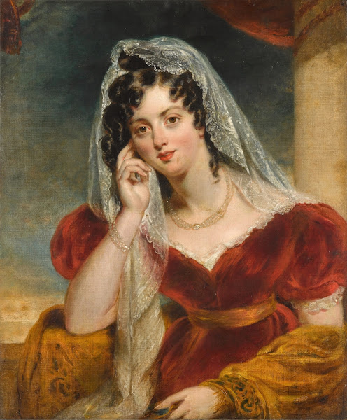 Portrait of the artists sister Sarah Wyatt Gray née Wood b 1812