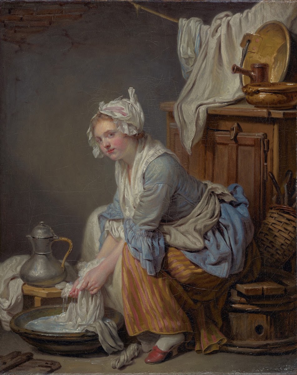The Laundress La Blanchisseuse