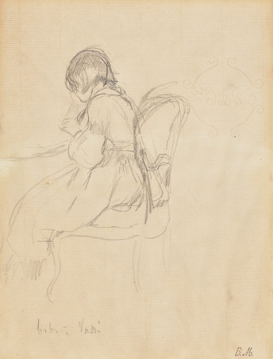 Bibi à Vassé Julie Manet Rouart 1889