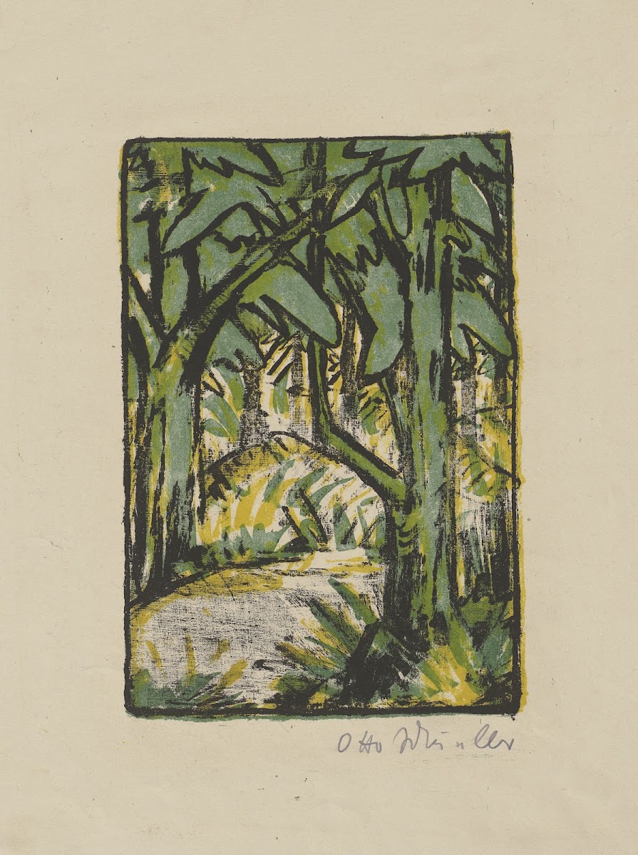 Waldlandschaft ca 1924