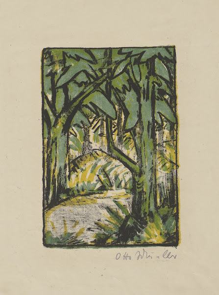 Waldlandschaft ca 1924