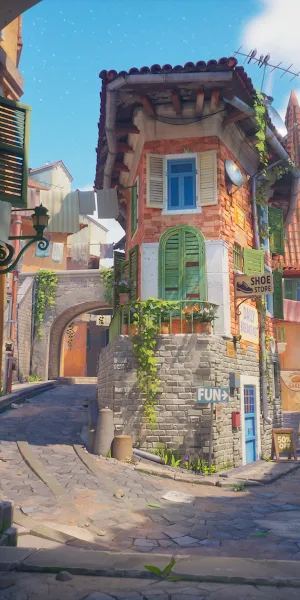 Tuscany, Italian Street, European Architecture, Mediterranean Village 4K Wallpaper Background