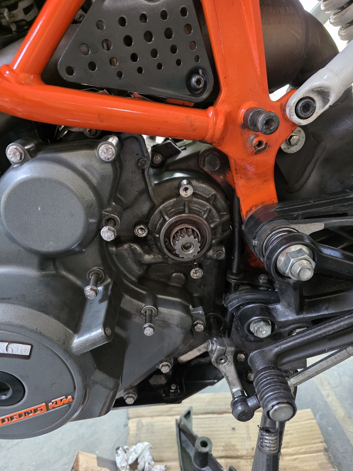 Engine work
