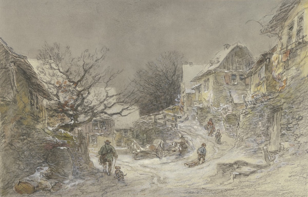 Winteransicht von Falkenstein