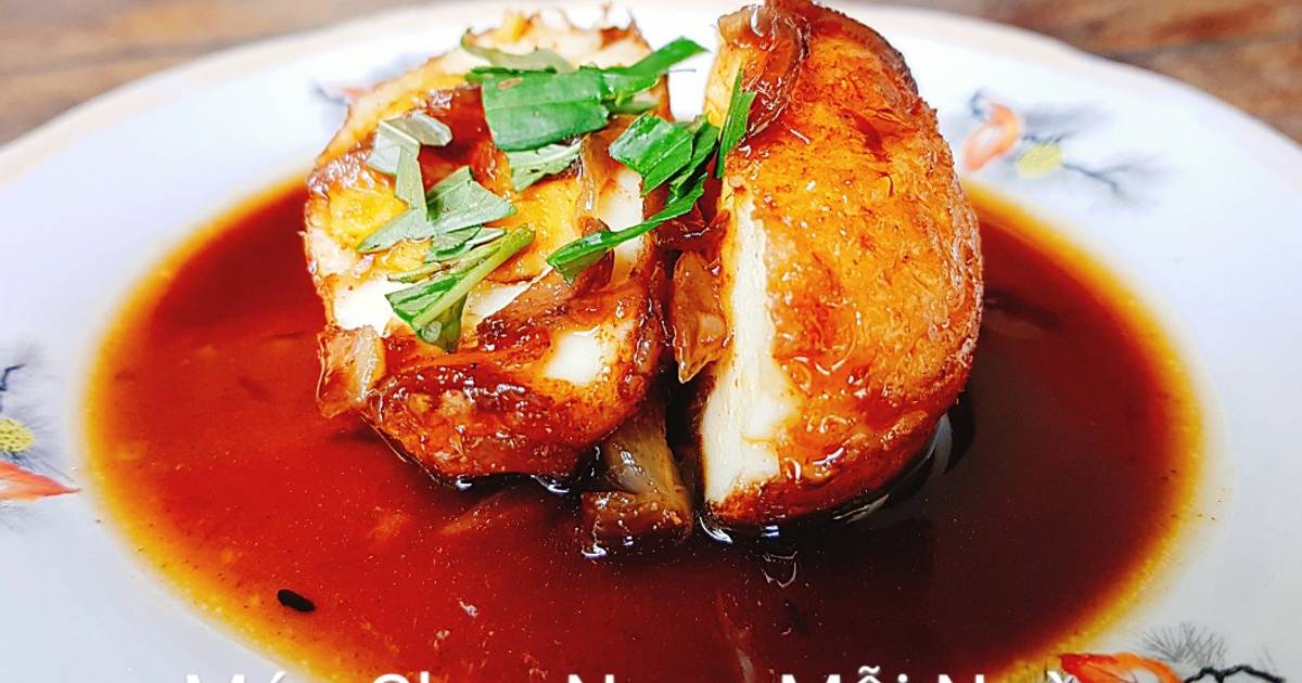 Trứng chiên kho nước tương
