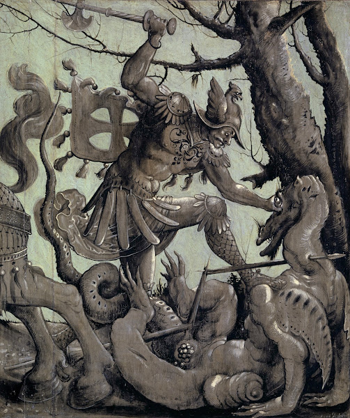 Saint George Fighting the Dragon 1520