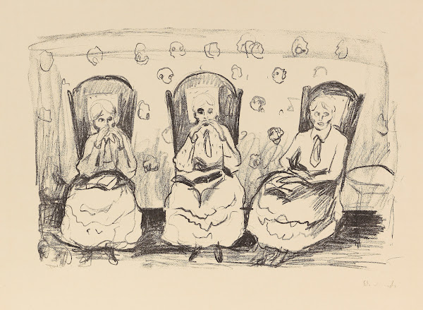 Drei alte Damen 1922