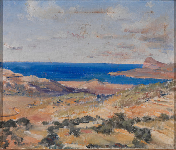 Shore with Blue Sea