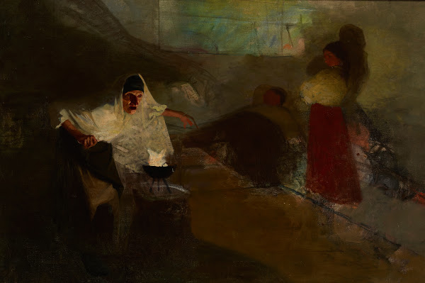 At a Fortune Teller before 1895