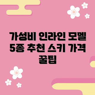 인라인스키 가격, 가성비 인라인스키, 초보자 인라인스키, 인라인스키 추천, 학생 인라인스키