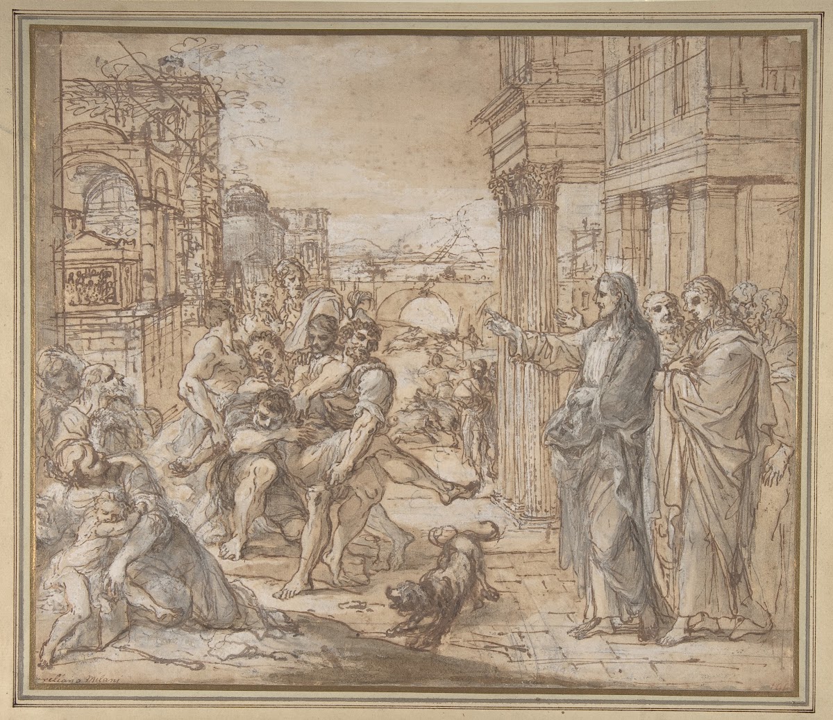 Christ Healing a Possessed Man 16751749