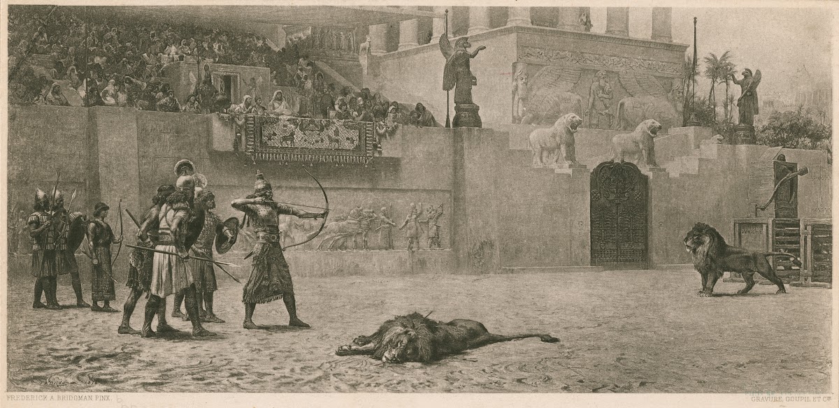 Diversion of an Assyrian king 1883