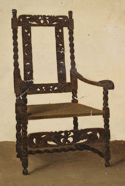 Study of a Renaissance armchair