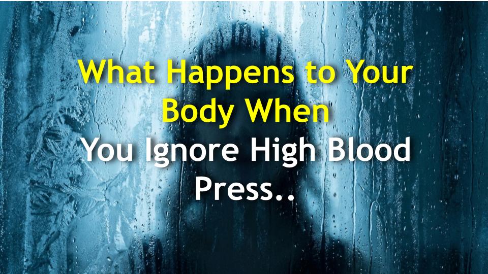 What Happens to Your Body When You Ignore High Blood Pressure?