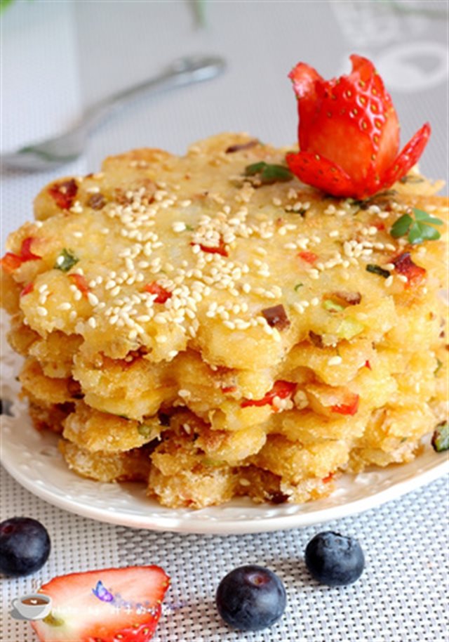 Bánh Gạo Chiên Cay