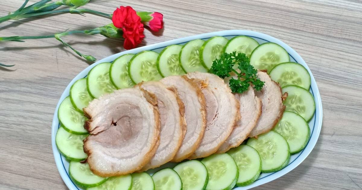 Thịt heo hầm kiểu Nhật