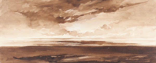 Panorama of the Coast at Sunset c 1813