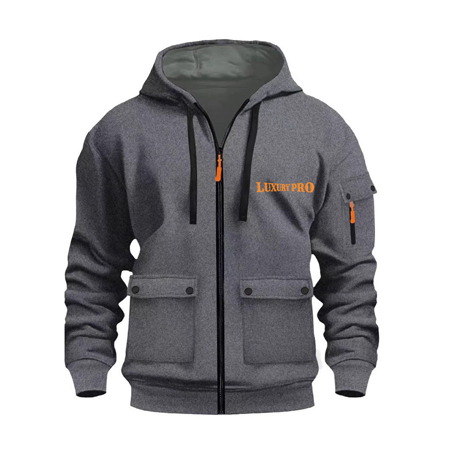 2D074 Zip Up Hoodie