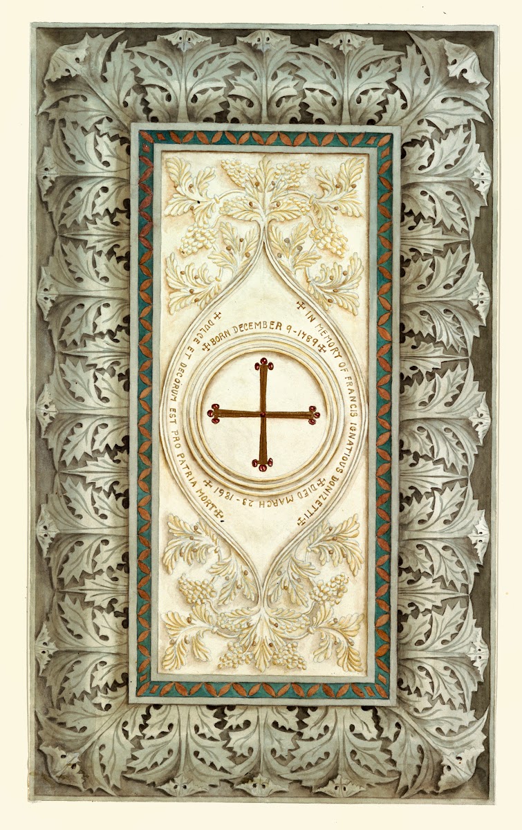 Memorial Tablet ca 1900
