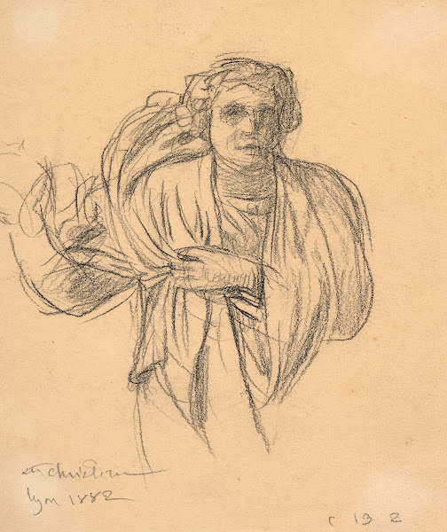 Study for Le Martyre de sainte Christine 1882