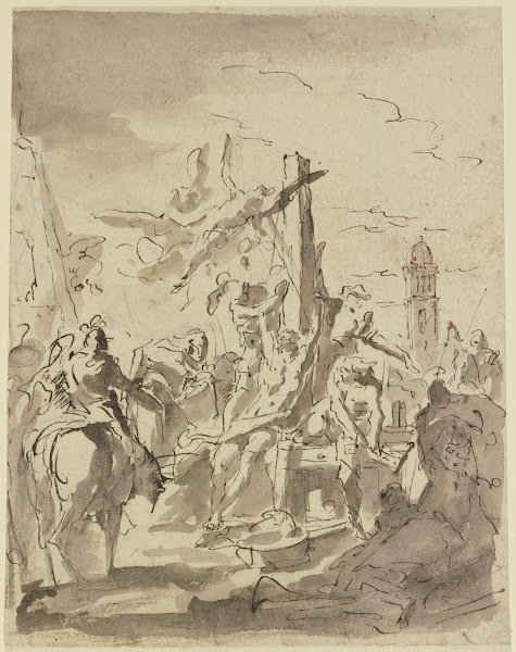 Martyrdom of a saint
