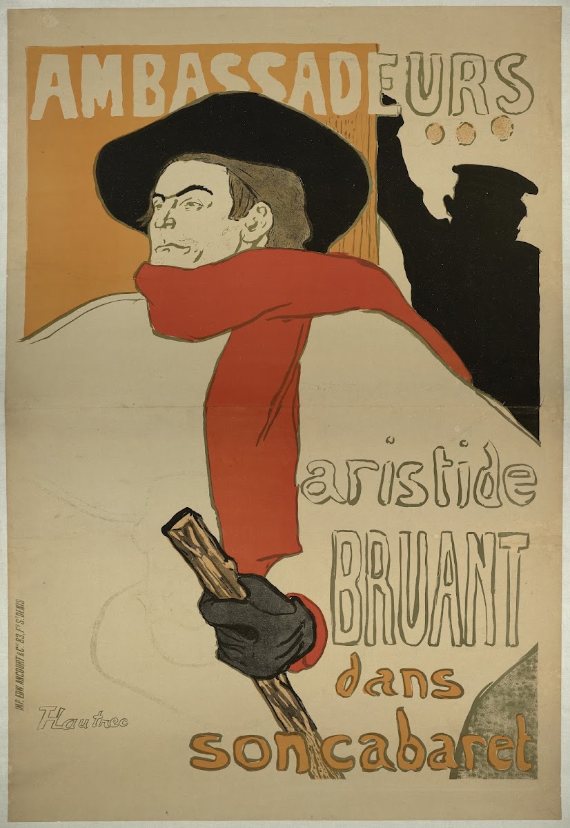 Ambassadeurs Aristide Bruant dans son cabaret 1892
