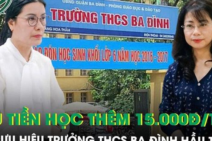 Nữ cựu Hiệu trưởng THCS Ba Đình hầu tòa vì thu tiền học thêm 15.000 đồng/tiết - Báo Sức Khỏe &amp; Đời Sống