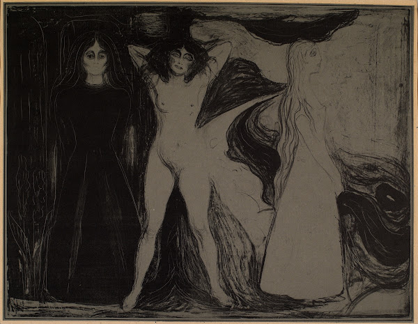 The Sphynx Woman in Three Stages 1980