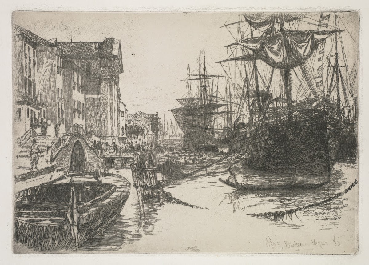 Fondamenta della Zattere 1880
