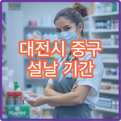 대전시 중구 설날 기간 응급의학과 운영 병원 안내