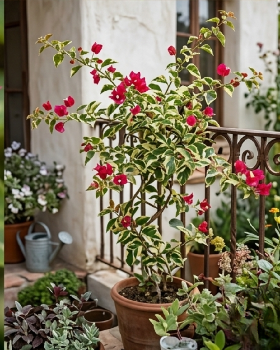 Imported Thima Red Bougainvillea Plant — view 4